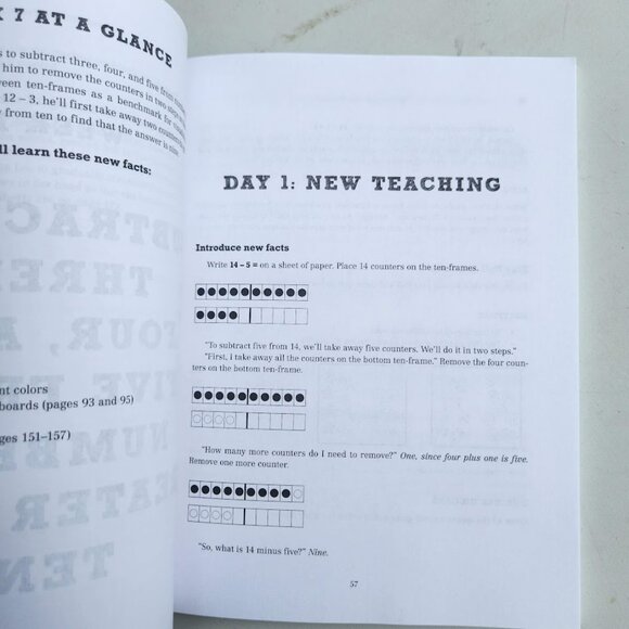 Subtraction Facts that Stick Math Book Help Your Child Master the Subtraction Fa - Picture 8 of 9